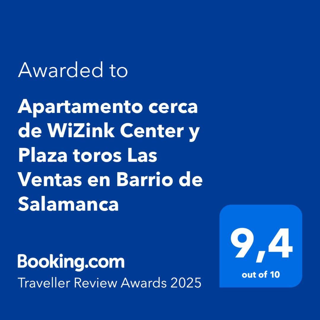 Apartamento Cerca Wizink Center Movistar Arena Y Plaza Toros Las Ventas En Barrio De Salamanca Мадрид Экстерьер фото